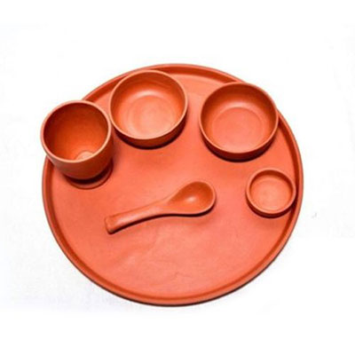 Terracotta Dinner Set